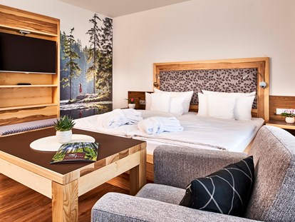 Mountainbike Urlaub - Sauna - Superior Doppelzimmer Lärche - Hotel der Bäume