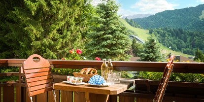 Mountainbike Urlaub - Klassifizierung: 4 Sterne - Deutschland - schöne Aussichten vom Balkon in das eindrucksvolle Umland - Dorint Sporthotel Garmisch-Partenkirchen