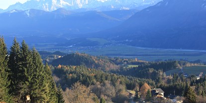 Mountainbike Urlaub - Garten - Kärnten - Aussicht vom Naturgut Gailtal - Naturgut Gailtal