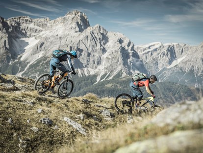 Mountainbike Urlaub - Hotel-Schwerpunkt: Mountainbike & Ruhe - Trentino-Südtirol - Bikeregion Drei Zinnen Dolomiten ©TVB Drei Zinnen/Manuel Kottersteger - Hotel Laurin