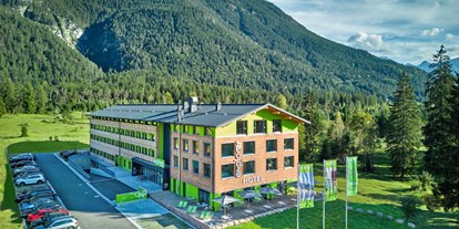 Mountainbike Urlaub - Parkplatz: gebührenpflichtig beim Hotel - Deutschland - Explorer Hotel Garmisch