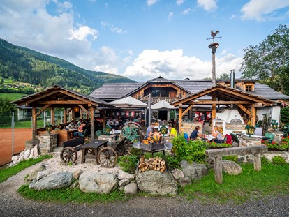 Mountainbike Urlaub - Sauna - Hüttenrestaurant Trattlers Einkehr - Trattlers Hof-Chalets