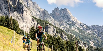 Mountainbike Urlaub - Flachau - Biken zwischen dem schroffen Steinernen Meer, den imposanten Leoganger Steinbergen und den sanften Hügeln der Pinzgauer Grasberge - Ritzenhof 4*s Hotel und Spa am See