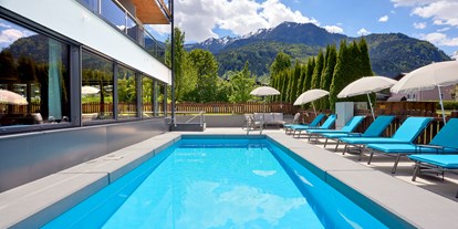 Mountainbike Urlaub - Flachau - Poolbereich - Hotel Sonnblick