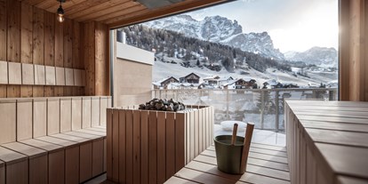 Mountainbike Urlaub - Trentino-Südtirol - View Sauna - Hotel Tofana Explorer's Home