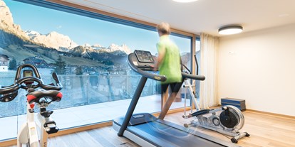 Mountainbike Urlaub - Biketransport: Bergbahnen - Trentino-Südtirol - Fitness - Hotel Tofana Explorer's Home
