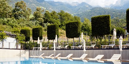 Mountainbike Urlaub - Pools: Außenpool beheizt - Trentino-Südtirol - NEU: 25 Meter Sportpool - Lindenhof Pure Luxury & Spa DolceVita Resort