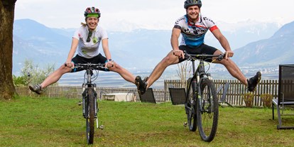 Mountainbike Urlaub - geführte MTB-Touren - Trentino-Südtirol - Hotel Sigmundskron