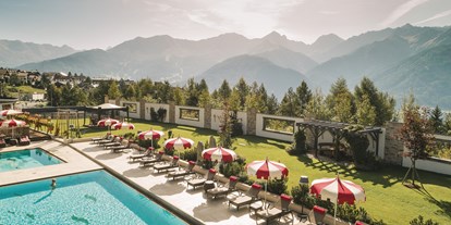 Mountainbike Urlaub - geprüfter MTB-Guide - Tirol - Pools mit Bergpanorama - HOTEL FISSERHOF