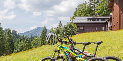 Mountainbike Urlaub - Parkplatz: gebührenpflichtig beim Hotel - Deutschland - Bike in Bike out - direkt ab dem Berghotel Sudelfeld - Berghotel Sudelfeld
