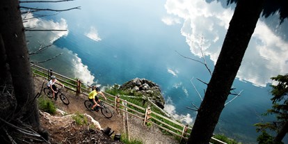 Mountainbike Urlaub - Hotel-Schwerpunkt: Mountainbike & Klettern - Trentino-Südtirol - Karersee - Niggl easygoing Mounthotel