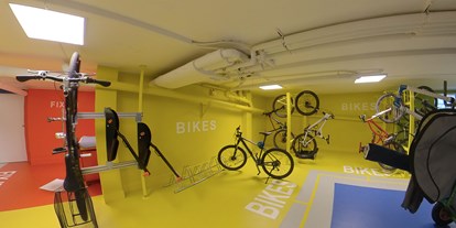 Mountainbike Urlaub - Fahrradraum: videoüberwacht - Trentino-Südtirol - Bike Depot. - Residence Toblini 