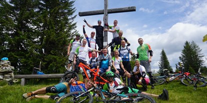 Mountainbike Urlaub - organisierter Transport zu Touren - Kärnten - Gipfelerlebnisse - Landhotel Lindenhof