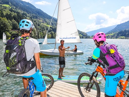 Mountainbike Urlaub - E-Bike Ladestation - Kärnten - Biken rund um den See - Familien Sporthotel Brennseehof