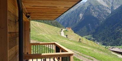 Mountainbike Urlaub - Serfaus - Bike In und Bike Out mit der Gahen Line bei unserer Unterkunft - The Peak Sölden