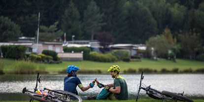Mountainbike Urlaub - Garten - Kärnten - Pension Pirkdorfer See