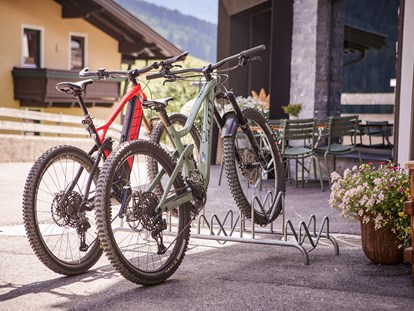 Mountainbike Urlaub - Fahrradwaschplatz - Leihequipment von Sport Hagleitner - Hotel Astrid