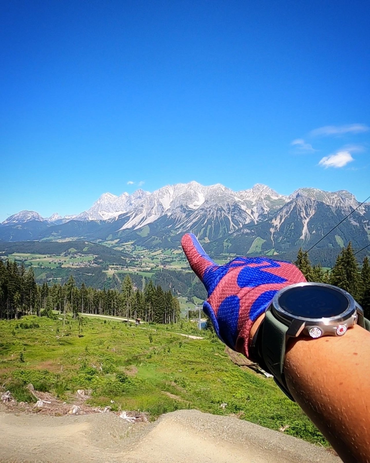 Hotel Annelies Trail Übersicht Bikepark Schladming
