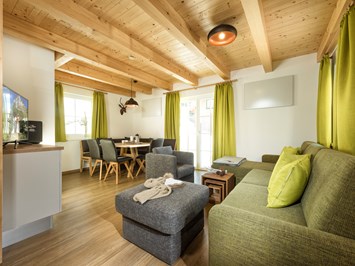 AlpenParks Hagan Lodge Altaussee Zimmerkategorien Lodge Alpine Comfort Plus ca. 82m² für 4-6 Personen