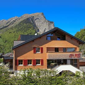 Mountainbikehotel: Außenansicht - Alpen Hotel Post