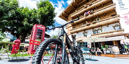 Mountainbike Urlaub - Bikeverleih beim Hotel: E-Mountainbikes - Tux - Alpenhotel Tyrol - 4* Adults Only Hotel am Achensee