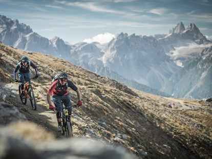 Mountainbike Urlaub - Fahrradraum: vorhanden - St. Ulrich (Trentino-Südtirol) - Bikeregion Drei Zinnen Dolomiten ©TVB Drei Zinnen/Manuel Kottersteger - Hotel Laurin