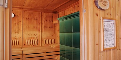 Mountainbike Urlaub - Servicestation - Grindelwald - Alpensauna mit finnischer Sauna, Bio Sauna, Dampfbad und Infrarot Kabine - Hotel Crystal Engelberg