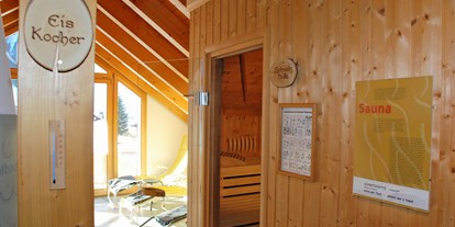 Mountainbike Urlaub - Wellnessbereich - Schweiz - Alpensauna mit finnischer Sauna, Bio Sauna, Dampfbad und Infrarot Kabine - Hotel Crystal Engelberg
