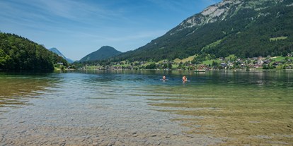 Mountainbike Urlaub - Pools: Schwimmteich - Österreich - Grundlsee im steirischen Salzkammergut - Narzissendorf Zloam