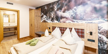 Mountainbike Urlaub - Hotel-Schwerpunkt: Mountainbike & Familie - Matrei in Osttirol - Schlafzimmer Appartement Jagd - Lindlinghof