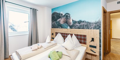 Mountainbike Urlaub - Haustrail - Hinterglemm - Schlafzimmer Appartement Jagd - Lindlinghof