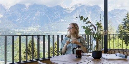 Mountainbike Urlaub - Hotel-Schwerpunkt: Mountainbike & Wandern - Hinterstoder - Holzhackerin the charming Apartment Haus 