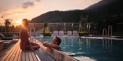Mountainbike Urlaub - Pools: Infinity Pool - Großarl - Hotel Salzburger Hof Leogang