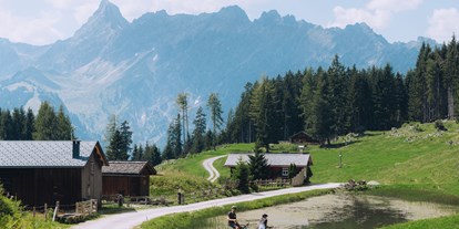 Mountainbike Urlaub - Bikeverleih beim Hotel: Mountainbikes - Hirschegg (Mittelberg) - Hotel Fernblick Montafon