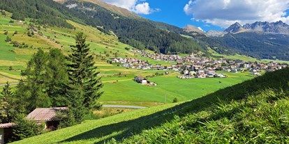 Mountainbike Urlaub - Garten - Tirol - Valrunzhof direkt am Seilbahncenter