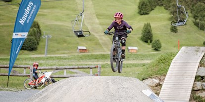 Mountainbike Urlaub - Hotel-Schwerpunkt: Mountainbike & Familie - Nauders - Valrunzhof direkt am Seilbahncenter