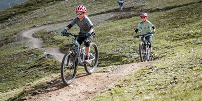 Mountainbike Urlaub - Hotel-Schwerpunkt: Mountainbike & Familie - Oberinntal - Valrunzhof direkt am Seilbahncenter