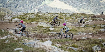 Mountainbike Urlaub - Umgebungsschwerpunkt: Berg - Partschins (Meran) - Valrunzhof direkt am Seilbahncenter