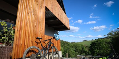 Mountainbike Urlaub - Fahrradwaschplatz - Weserbergland, Harz ... - Terrasse, Zimmer #6 - Harz-BnB Werkmeister