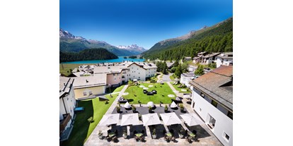 Mountainbike Urlaub - Sauna - Davos Dorf - Aussenbereich - Giardino Bed & Breakfast