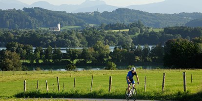 Mountainbike Urlaub - Garten - Oberbayern - Landhaus Tanner