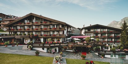 Mountainbike Urlaub - Hotel-Schwerpunkt: Mountainbike & Wellness - Grän - Burg Hotel Oberlech