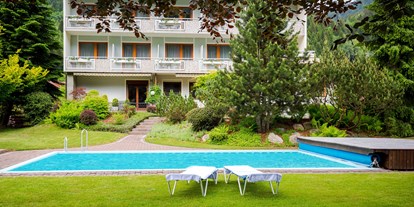 Mountainbike Urlaub - Pools: Außenpool beheizt - Nockberge - Hotel Klamberghof