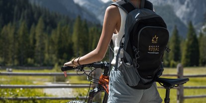 Mountainbike Urlaub - Garten - Italien - Bike - Hotel Royal ***S