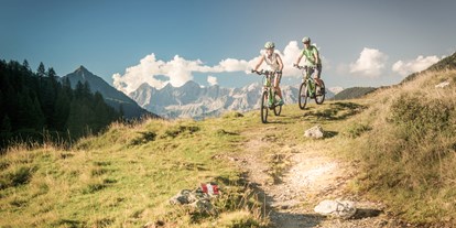 Mountainbike Urlaub - Hotel-Schwerpunkt: Mountainbike & Familie - Tauplitz - Bikestrecken direkt vom Hotel aus - Natur- und Wellnesshotel Höflehner