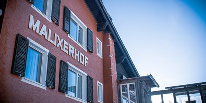 Mountainbike Urlaub - Preisniveau: günstig - Graubünden - Aussenansicht - Hotel & Restaurant Malixerhof