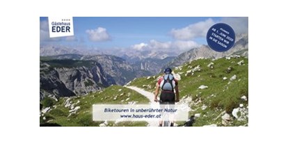 Mountainbike Urlaub - Klassifizierung: 4 Sterne - Salzburg - Gästehaus Eder