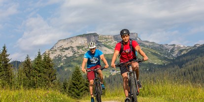Mountainbike Urlaub - Bikeverleih beim Hotel: E-Mountainbikes - Füssen - Umgebung - Genuss- & Aktivhotel Sonnenburg