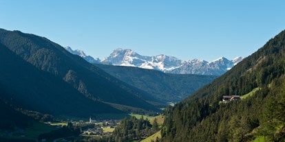Mountainbike Urlaub - Fahrradraum: vorhanden - Wengen (Trentino-Südtirol) - Aussicht - Mountain Residence Montana