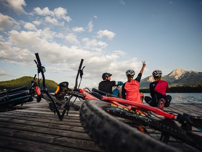 Mountainbike Urlaub - Umgebungsschwerpunkt: am Land - Hermagor - Berge, Seen und … - Ferienwohnungen und Seebungalows am Faaker See - Karglhof OG